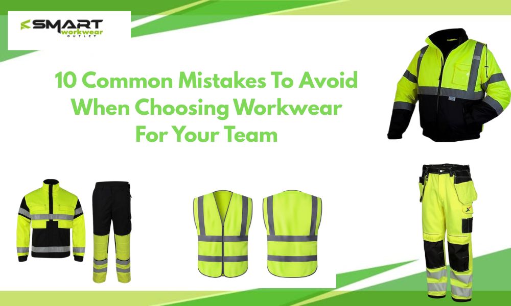 10 Common Mistakes To Avoid When Choosing Workwear For Your Team