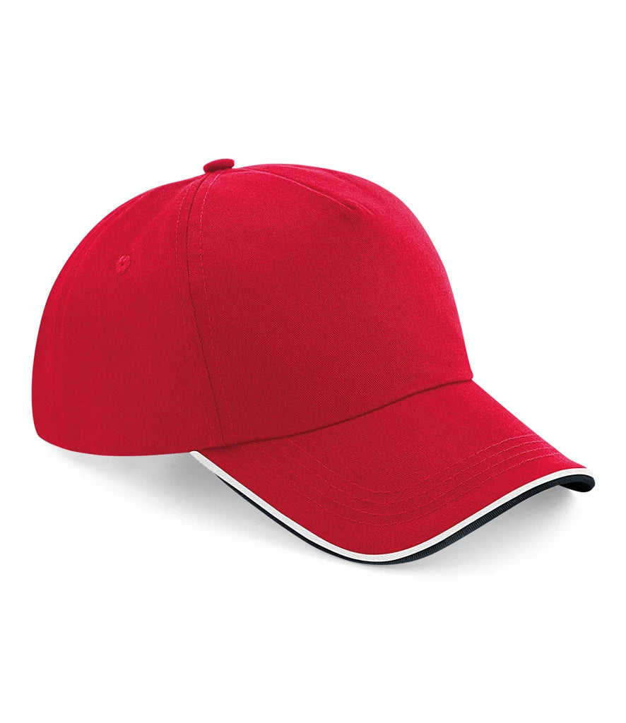 Beechfield Authentic 5-Panel Cap - Piped Peak