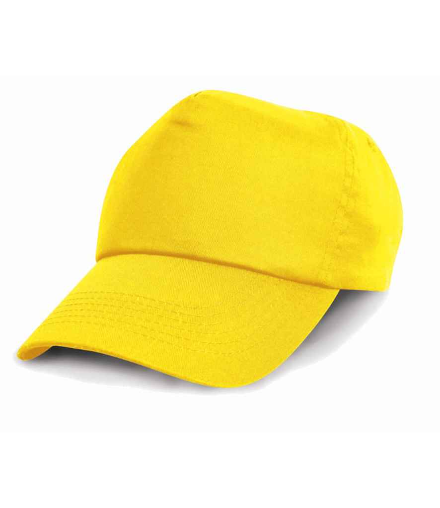 Result Junior Heavy Brushed Cotton Cap With Sandwich Peak
