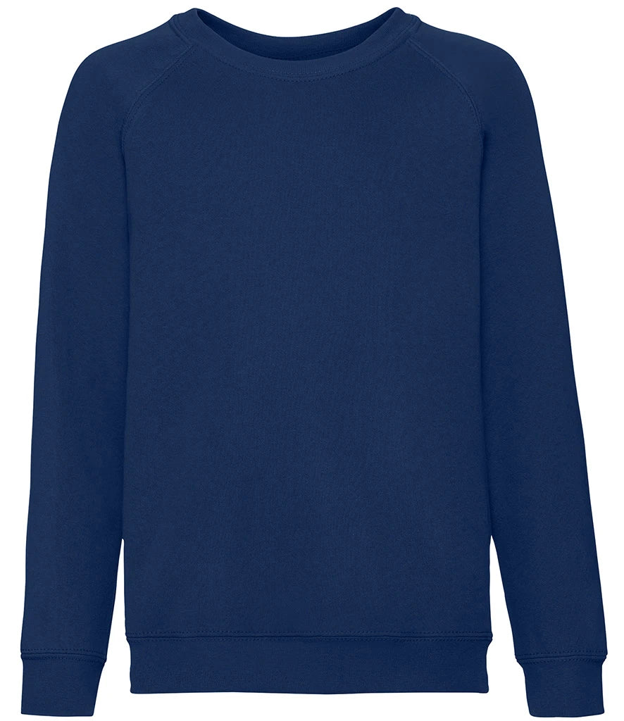 Fruit Of The Loom Classic 80/20 Kids Raglan Sweat