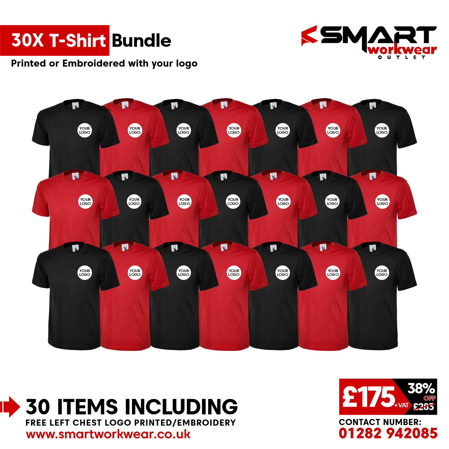 30 x T-SHIRT BUNDLE