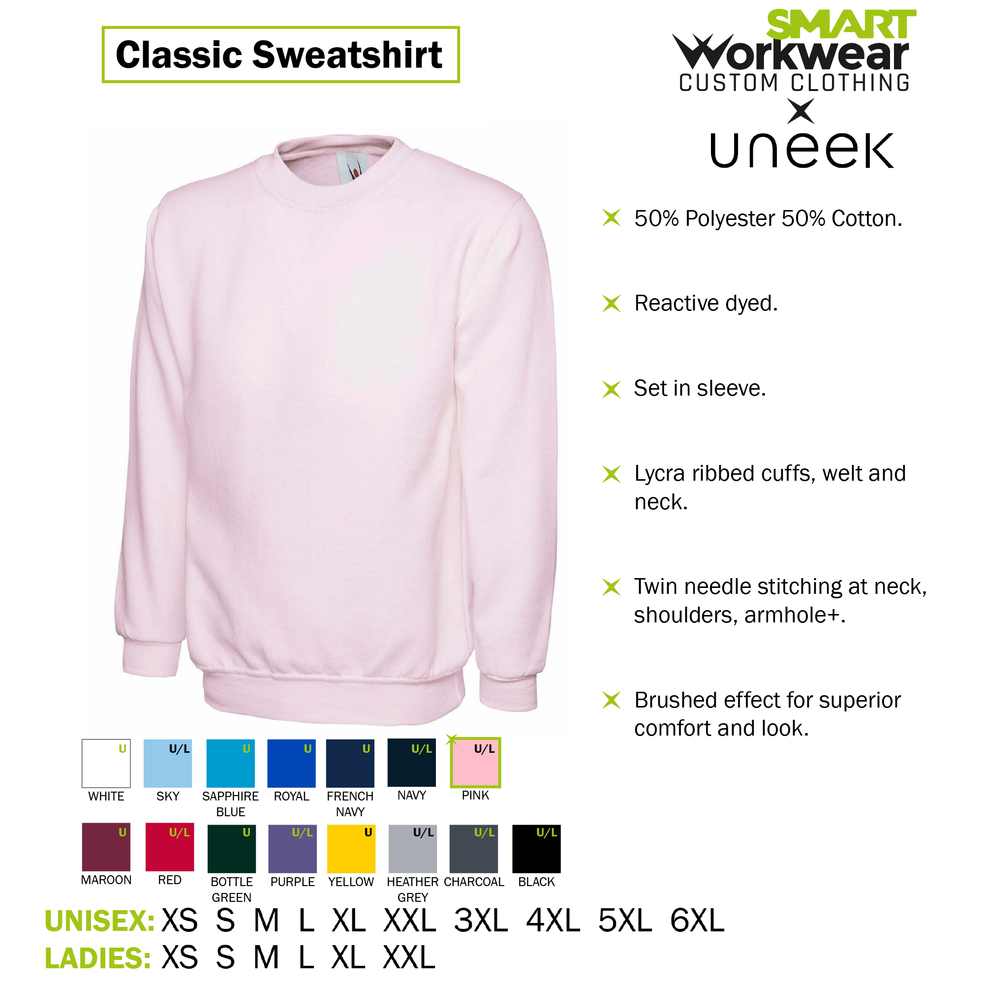 Sweatshirt Colours