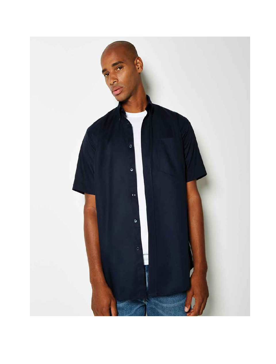 Kustom Kit Workwear Oxford Shirt Short Sleeved