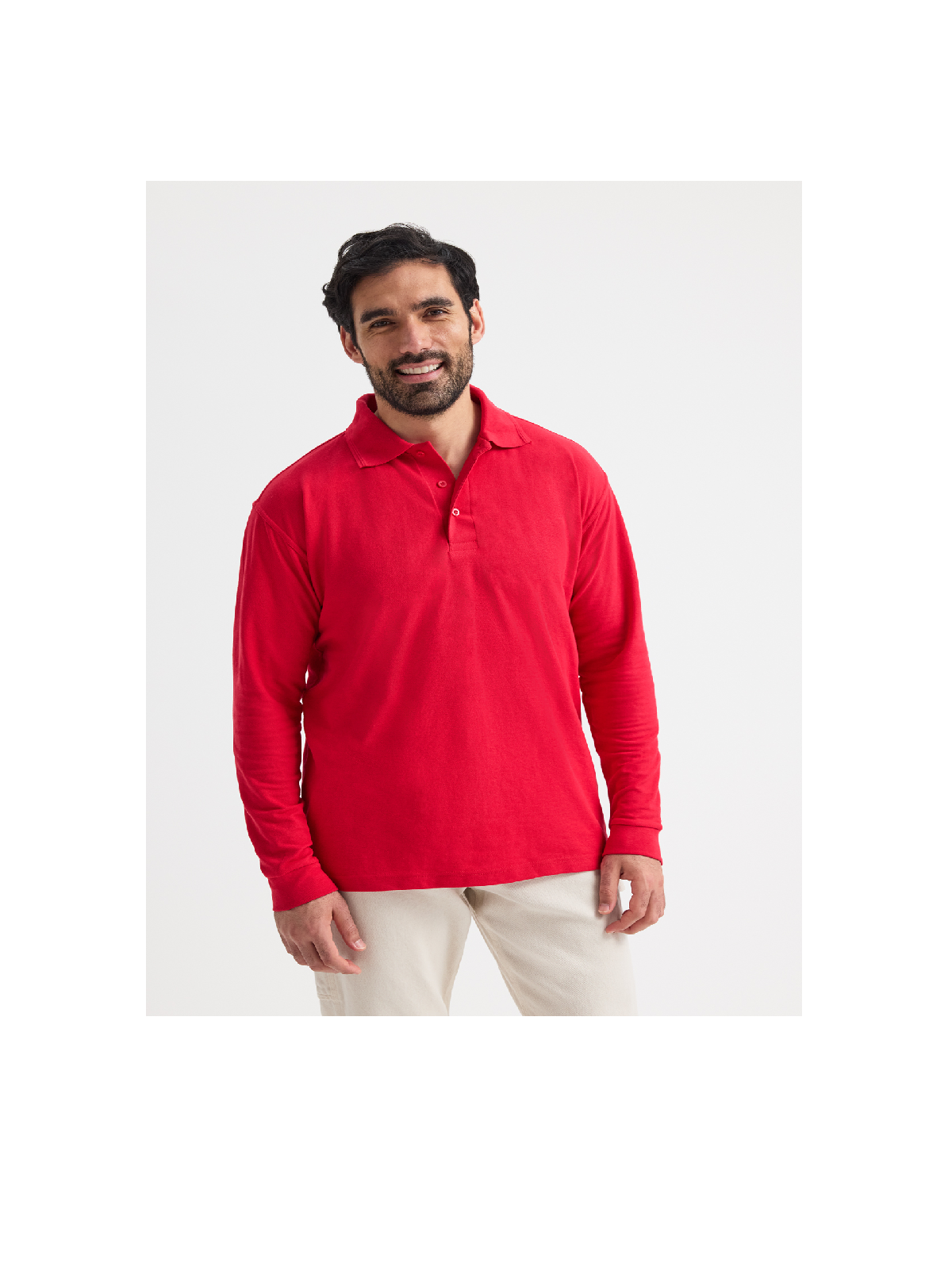 Uneek Long Sleeve Polo Shirt