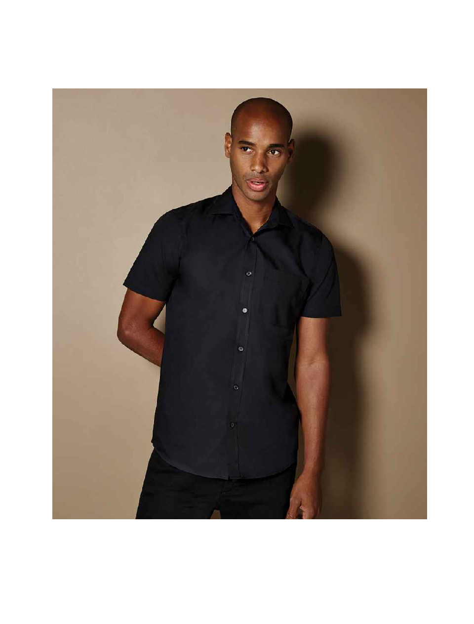Kustom Kit Poplin Shirt Short Sleeve