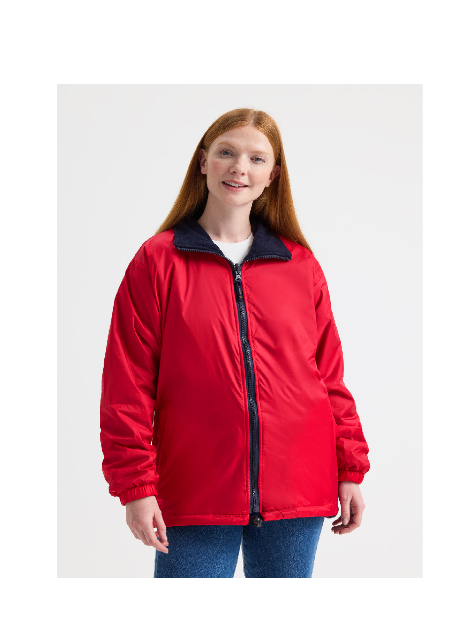Uneek Adults Premium Reversible Fleece Jacket