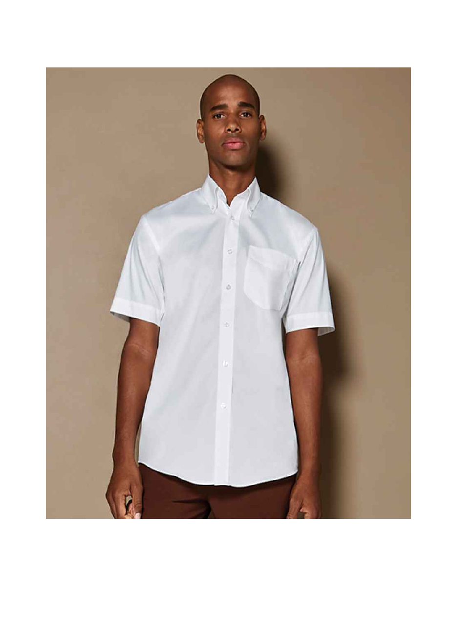 Kustom Kit Men's Corporate Short Sleeved Oxford Shirt