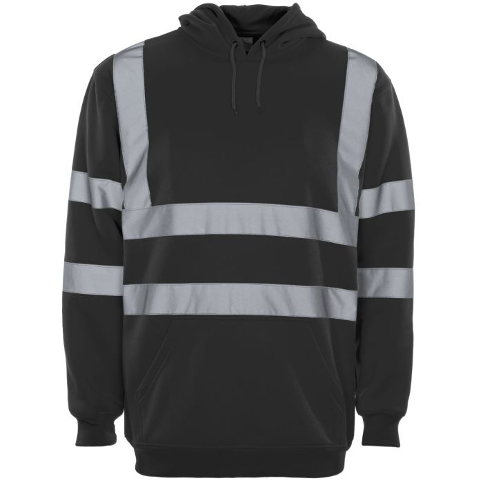 Supertouch Hi Vis Hooded Sweatshirt