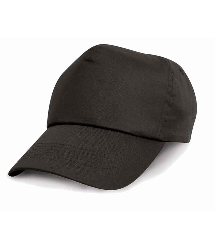 Result Junior Heavy Brushed Cotton Cap With Sandwich Peak