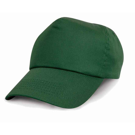 Result Junior Heavy Brushed Cotton Cap With Sandwich Peak