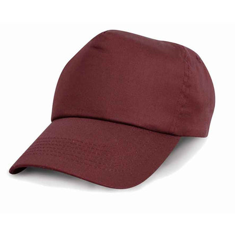 Result Junior Heavy Brushed Cotton Cap With Sandwich Peak