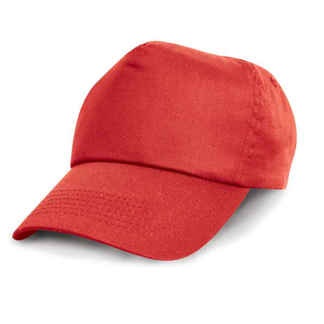 Result Junior Heavy Brushed Cotton Cap With Sandwich Peak