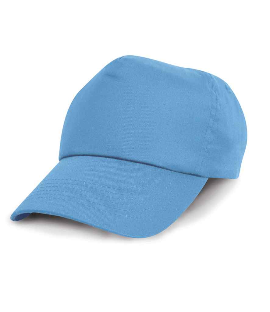 Result Junior Heavy Brushed Cotton Cap With Sandwich Peak