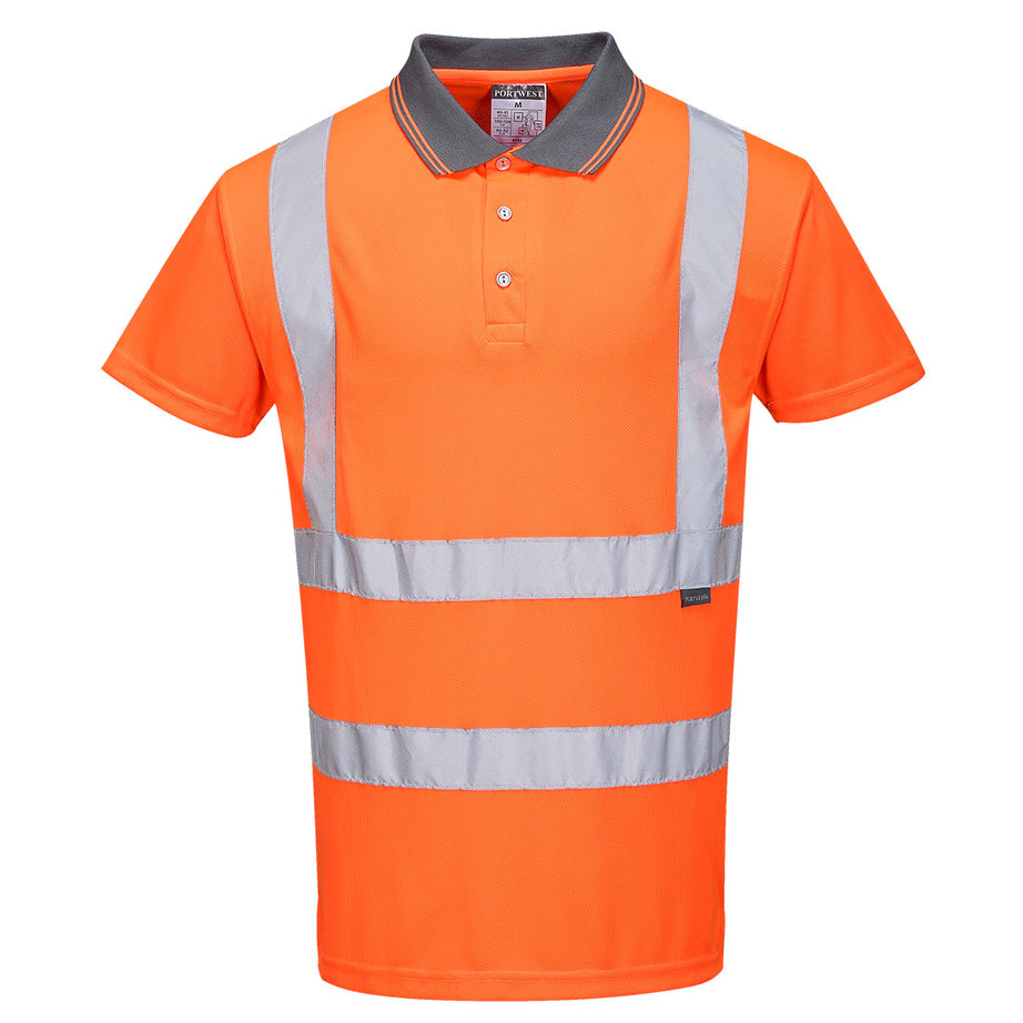 Portwest Hi Vis S/S Polo Shirt