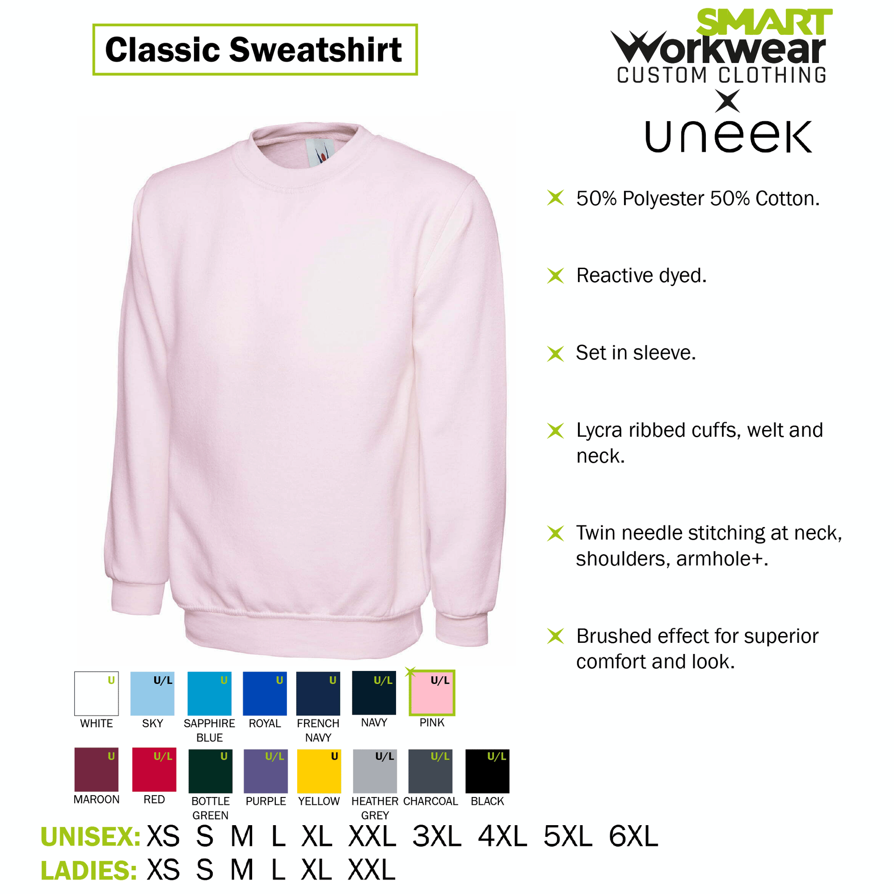 Sweatshirt Colours