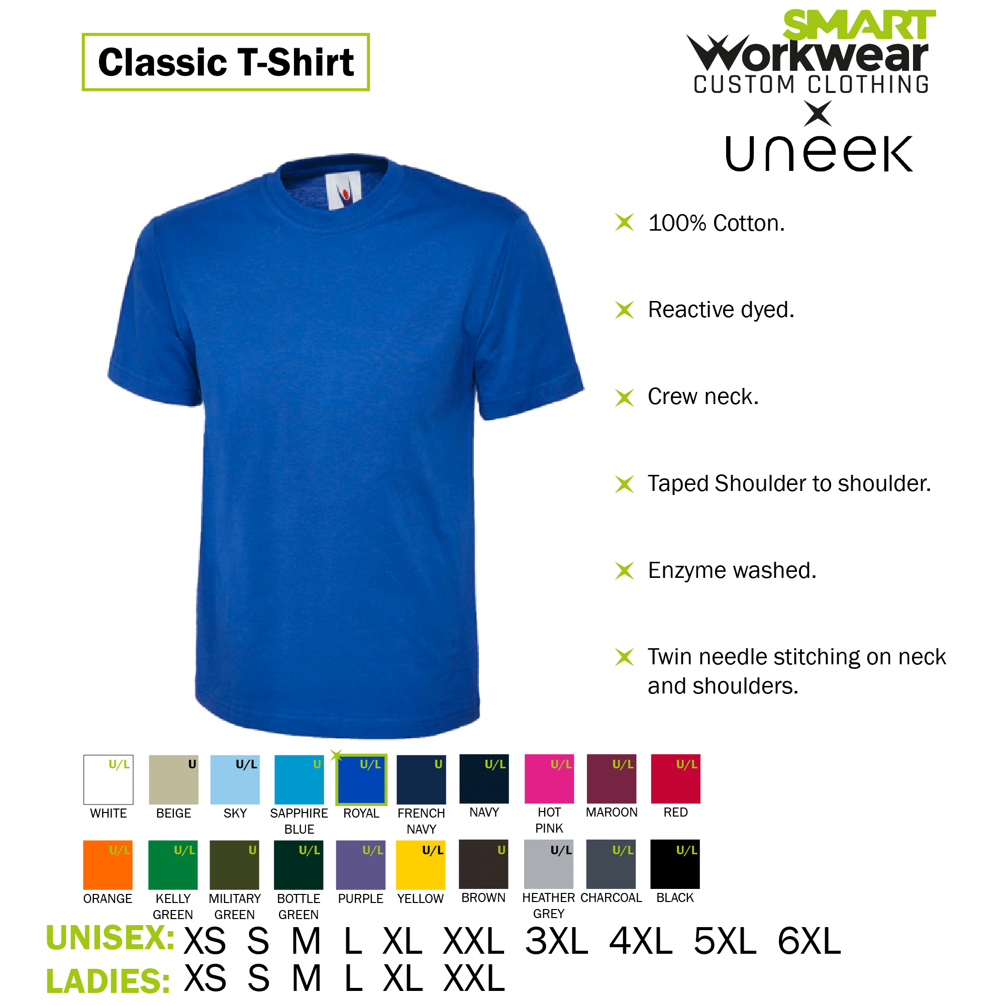 T-Shirt Colours