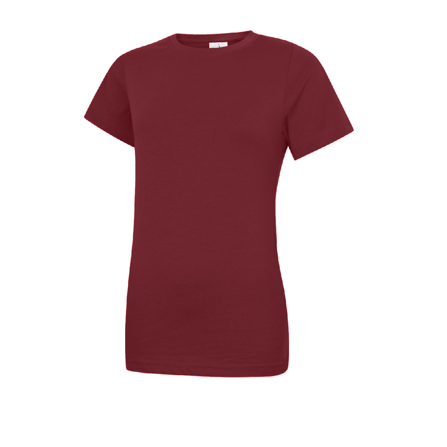 Uneek Ladies Classic Crew Neck T- Shirt