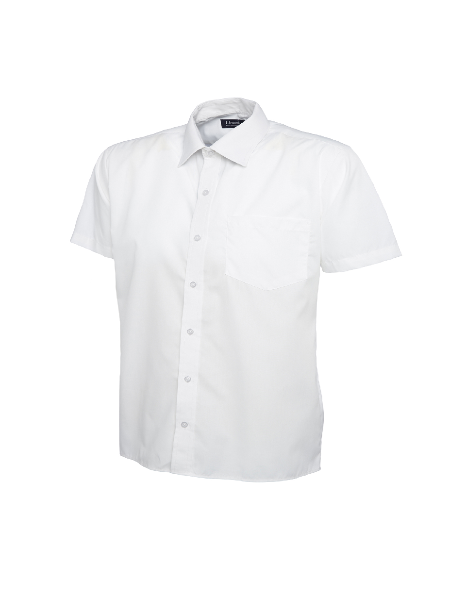 Uneek Men's Short Sleeve Poplin Shirt