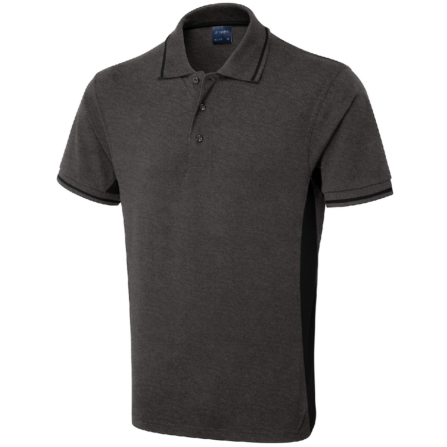 Uneek Two Tone Polo Shirt