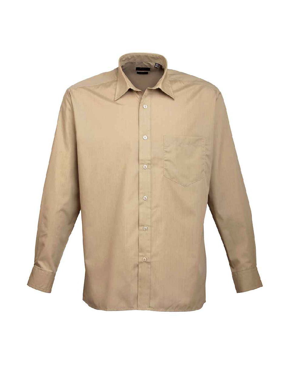 Premier Men's Long Sleeve Poplin Shirt