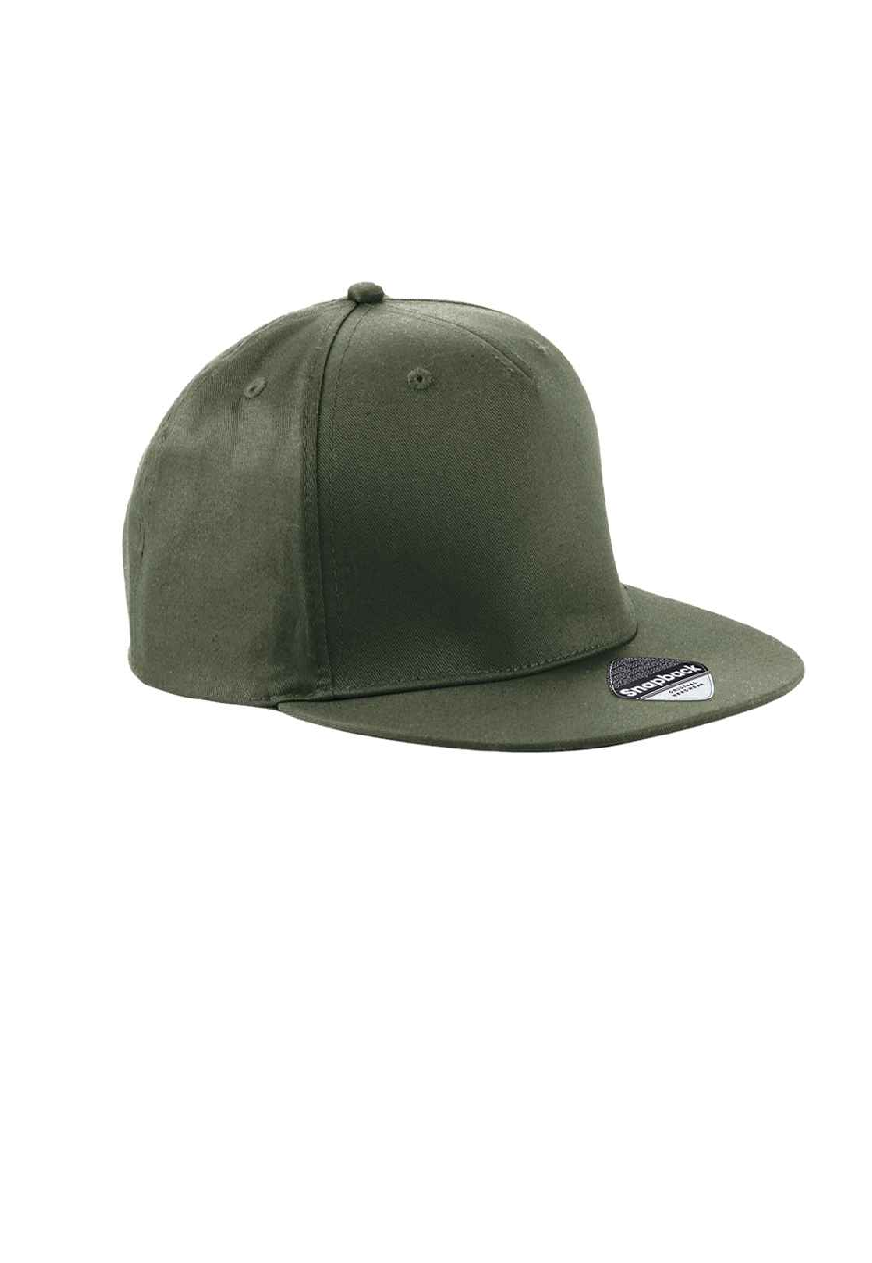 Beechfield 5 Panel Snapback Rapper Cap
