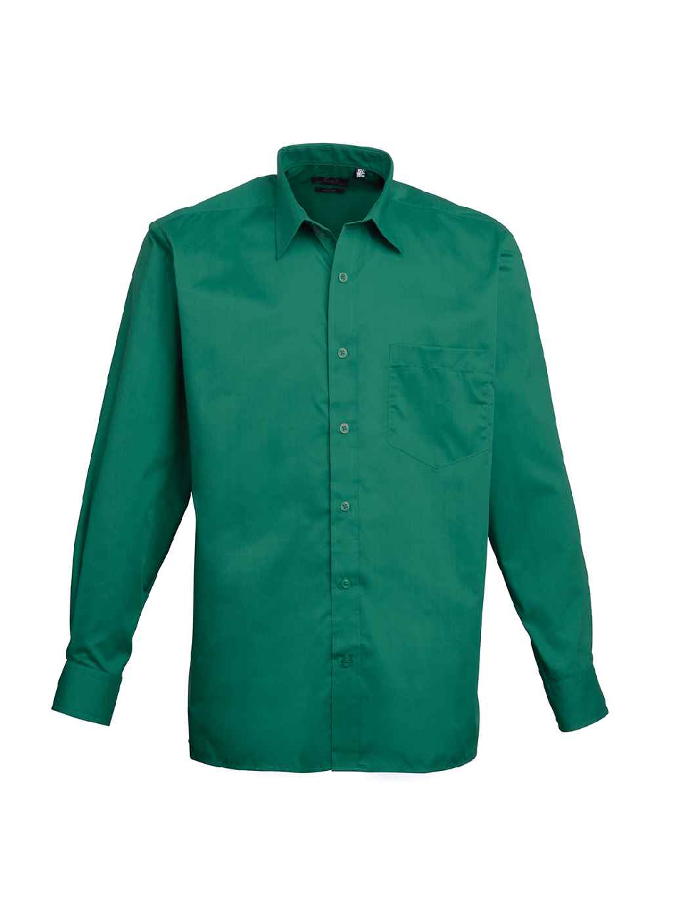 Premier Men's Long Sleeve Poplin Shirt