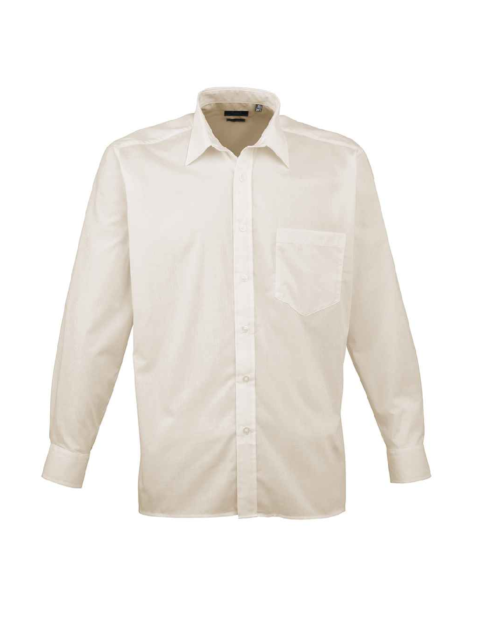 Premier Men's Long Sleeve Poplin Shirt