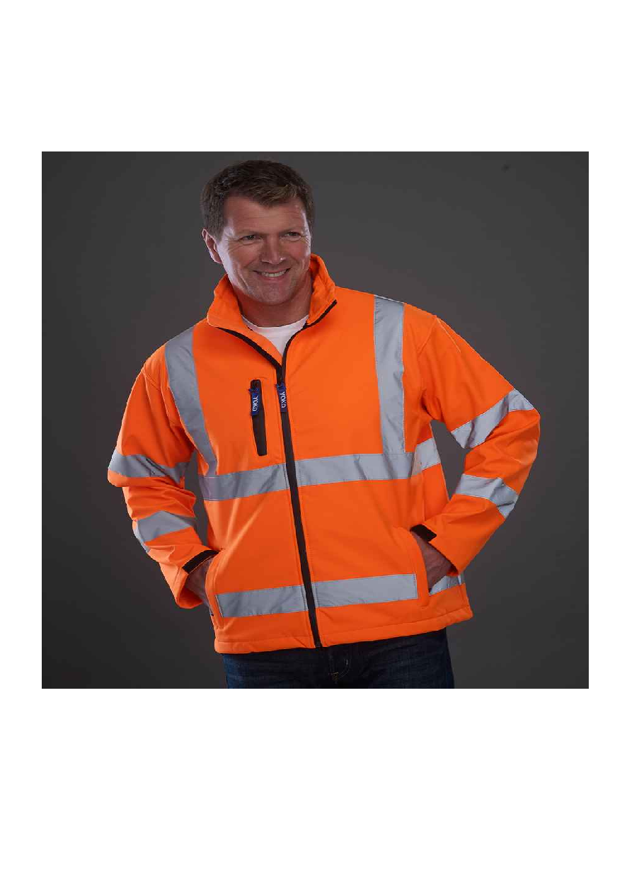 Yoko Hi Vis Softshell Jacket