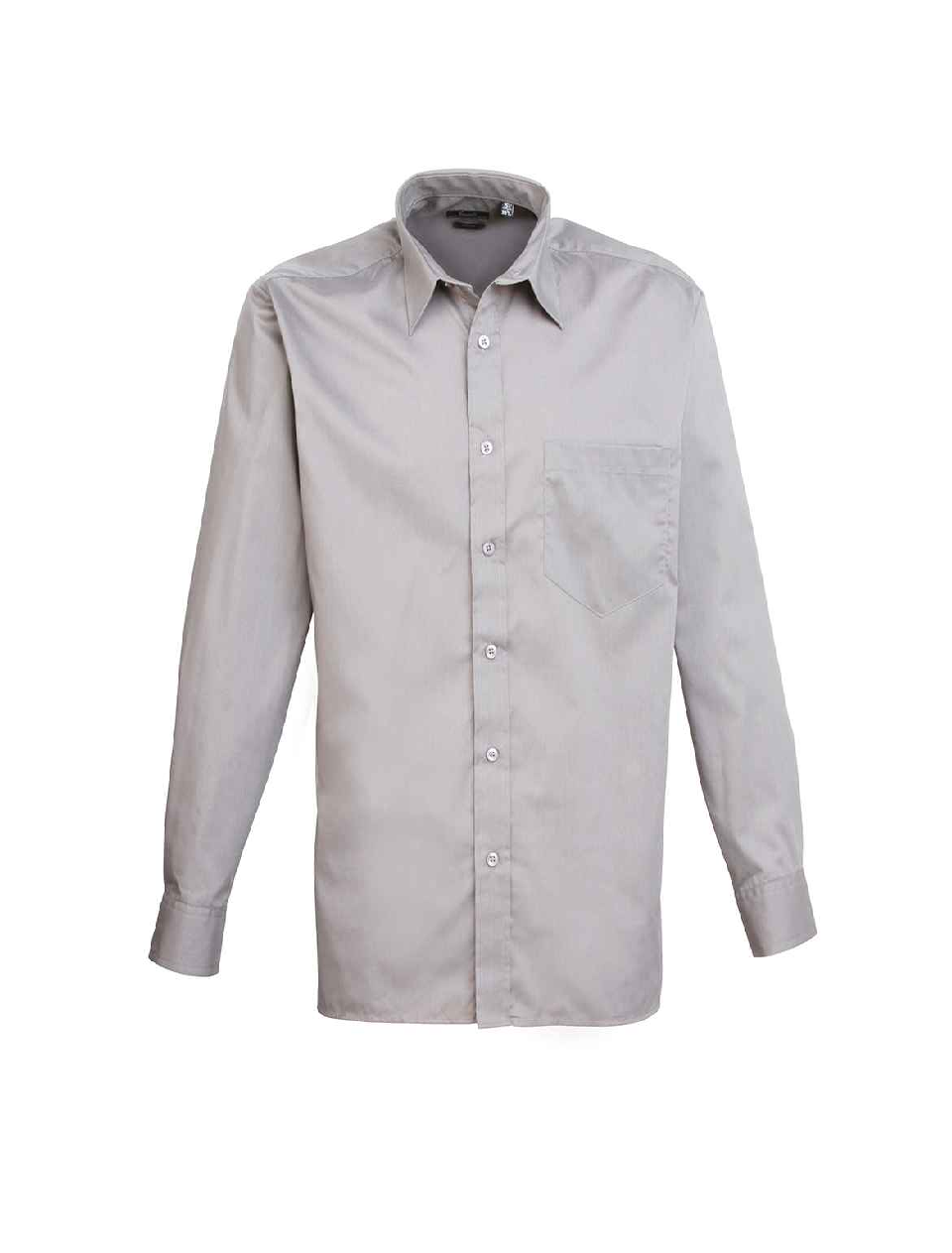 Premier Men's Long Sleeve Poplin Shirt