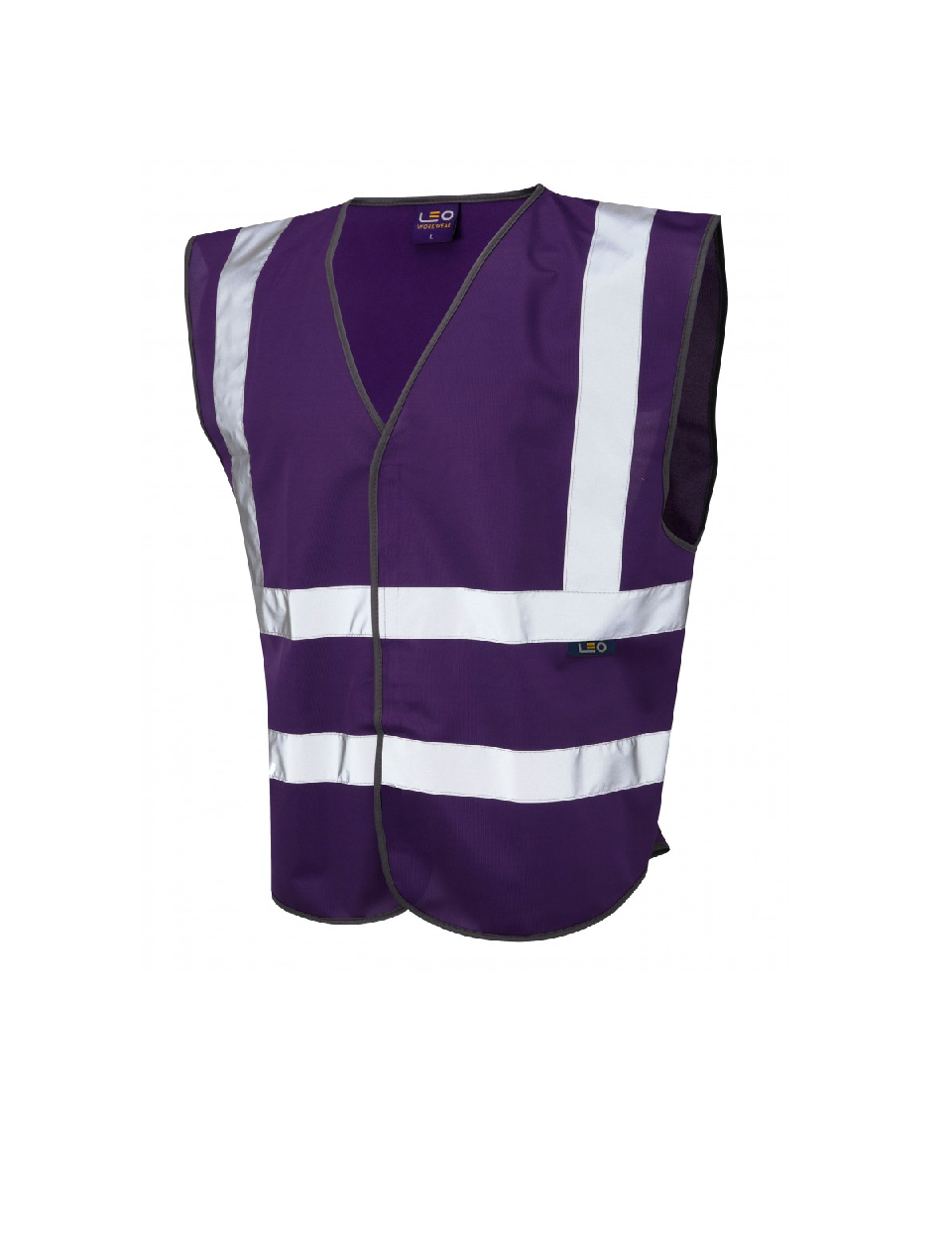 Leo Workwear Pilton Single Colour Hi-Vis Vest