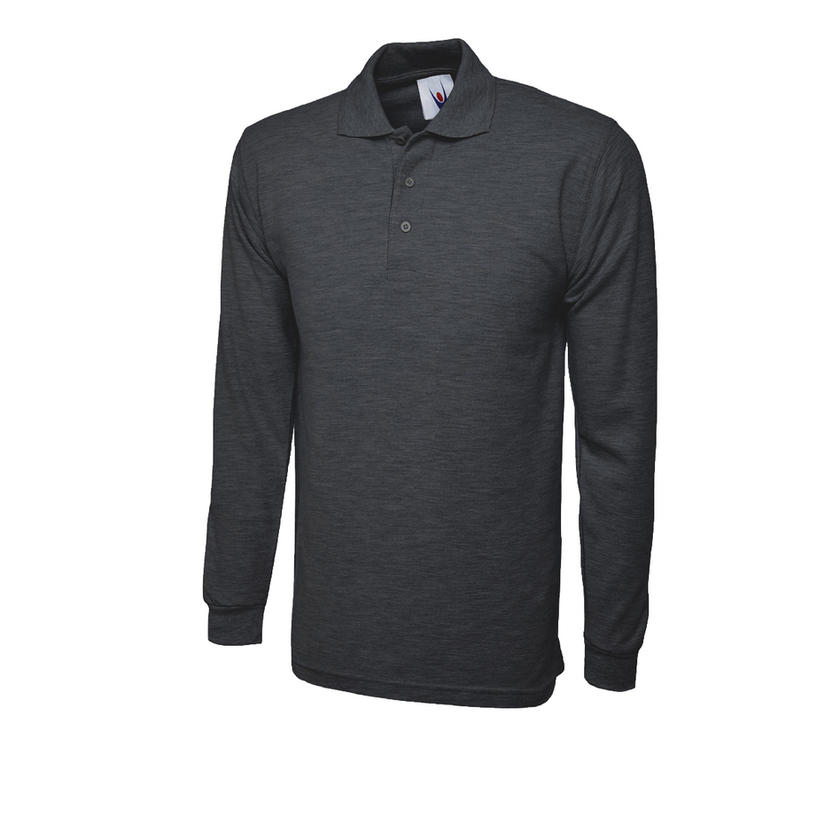 Uneek Long Sleeve Polo Shirt