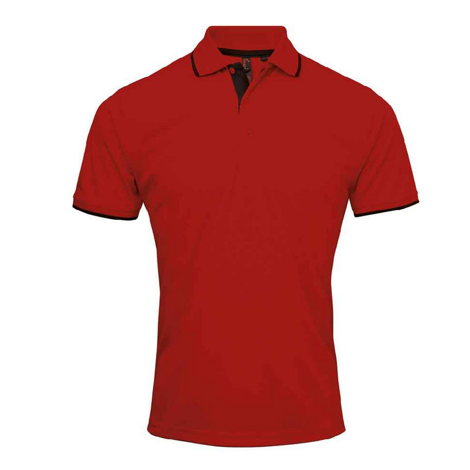 Premier Contrast Coolchecker® Piqué Polo Shirt