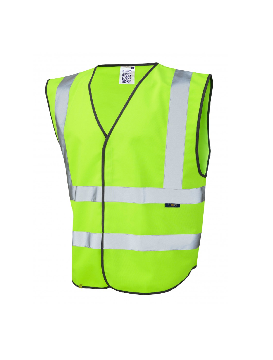 Leo Workwear Pilton Single Colour Hi-Vis Vest