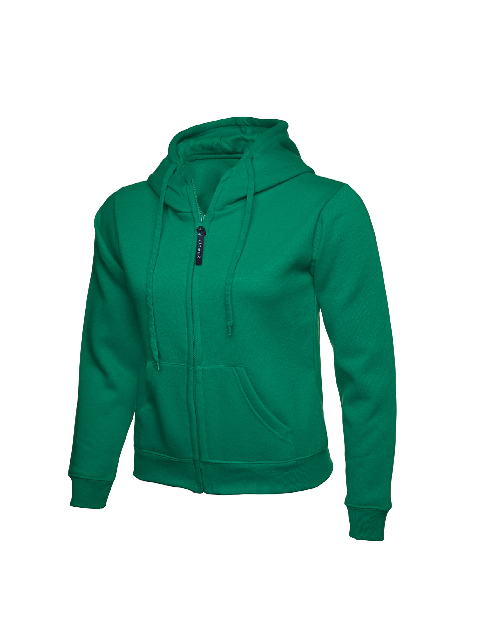 Uneek Ladies Classic Full Zip Hooded Sweatshirt