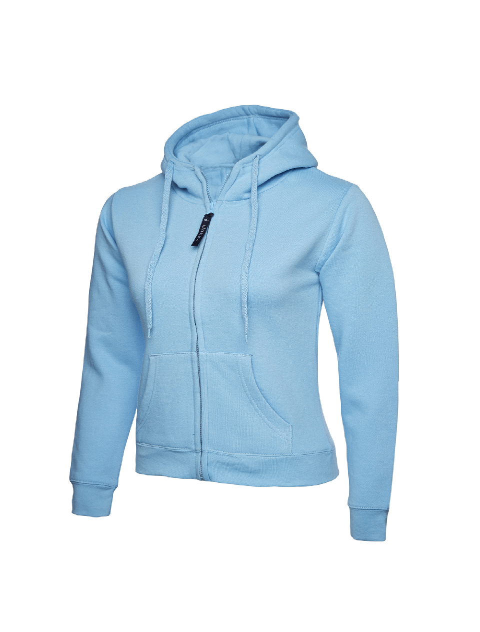 Uneek Ladies Classic Full Zip Hooded Sweatshirt