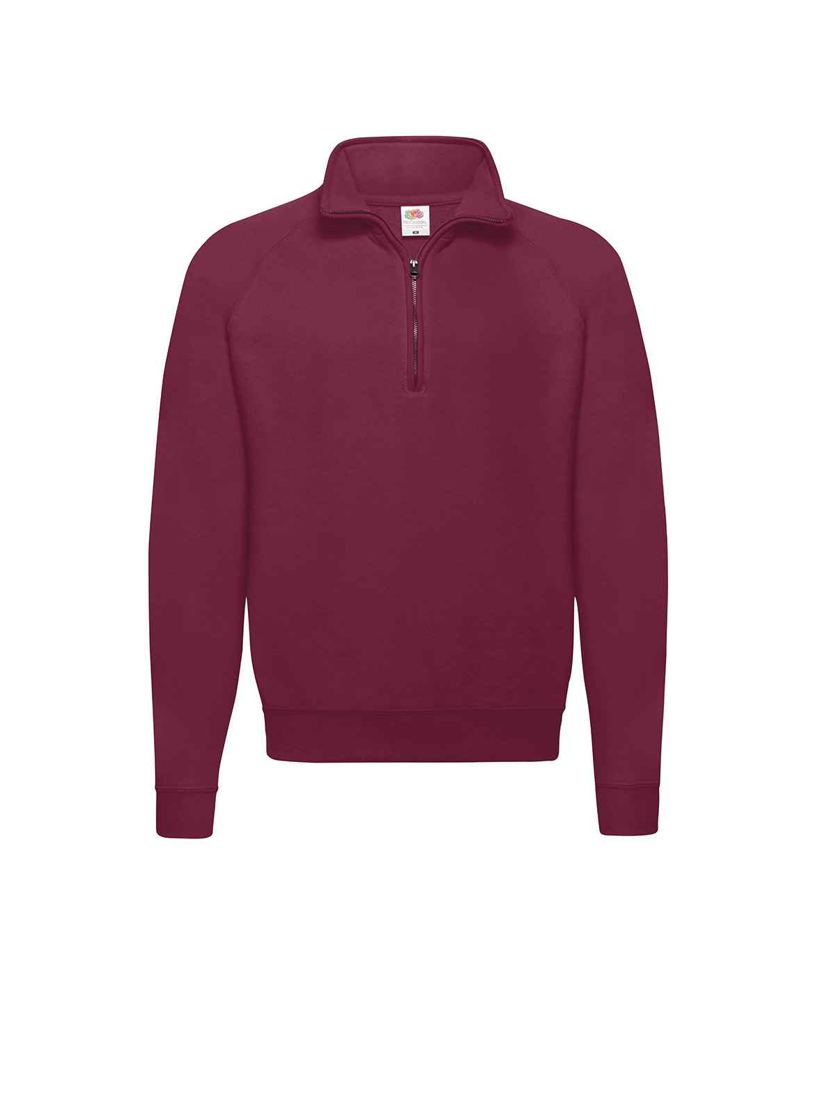 Fruit Of The Loom Classic 80/20 Zip Neck Sweat