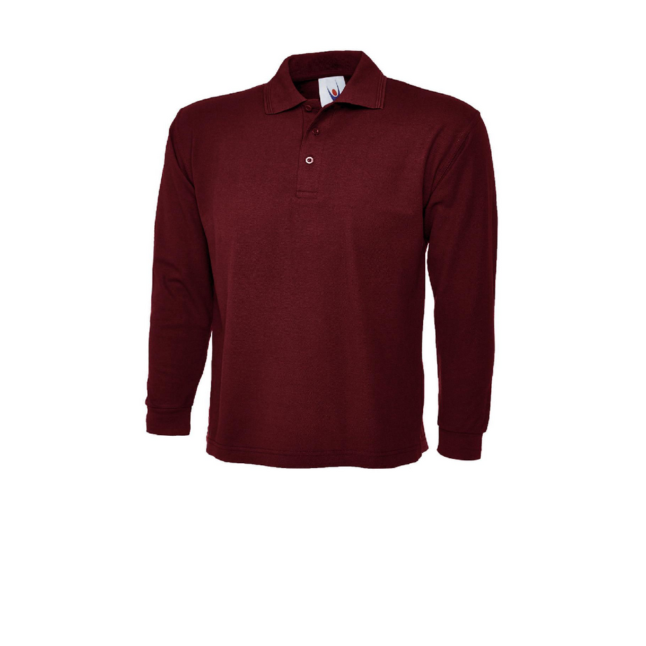 Uneek Long Sleeve Polo Shirt