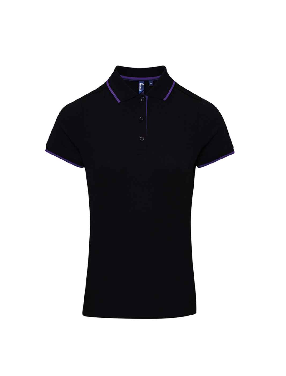 Premier Ladies Contrast Coolchecker® Piqué Polo Shirt
