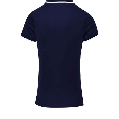 Premier Ladies Contrast Coolchecker® Piqué Polo Shirt