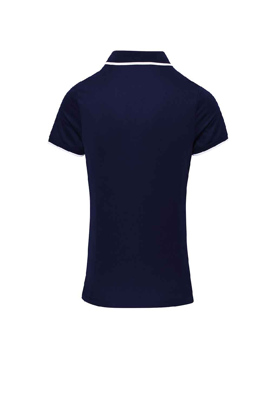 Premier Ladies Contrast Coolchecker® Piqué Polo Shirt