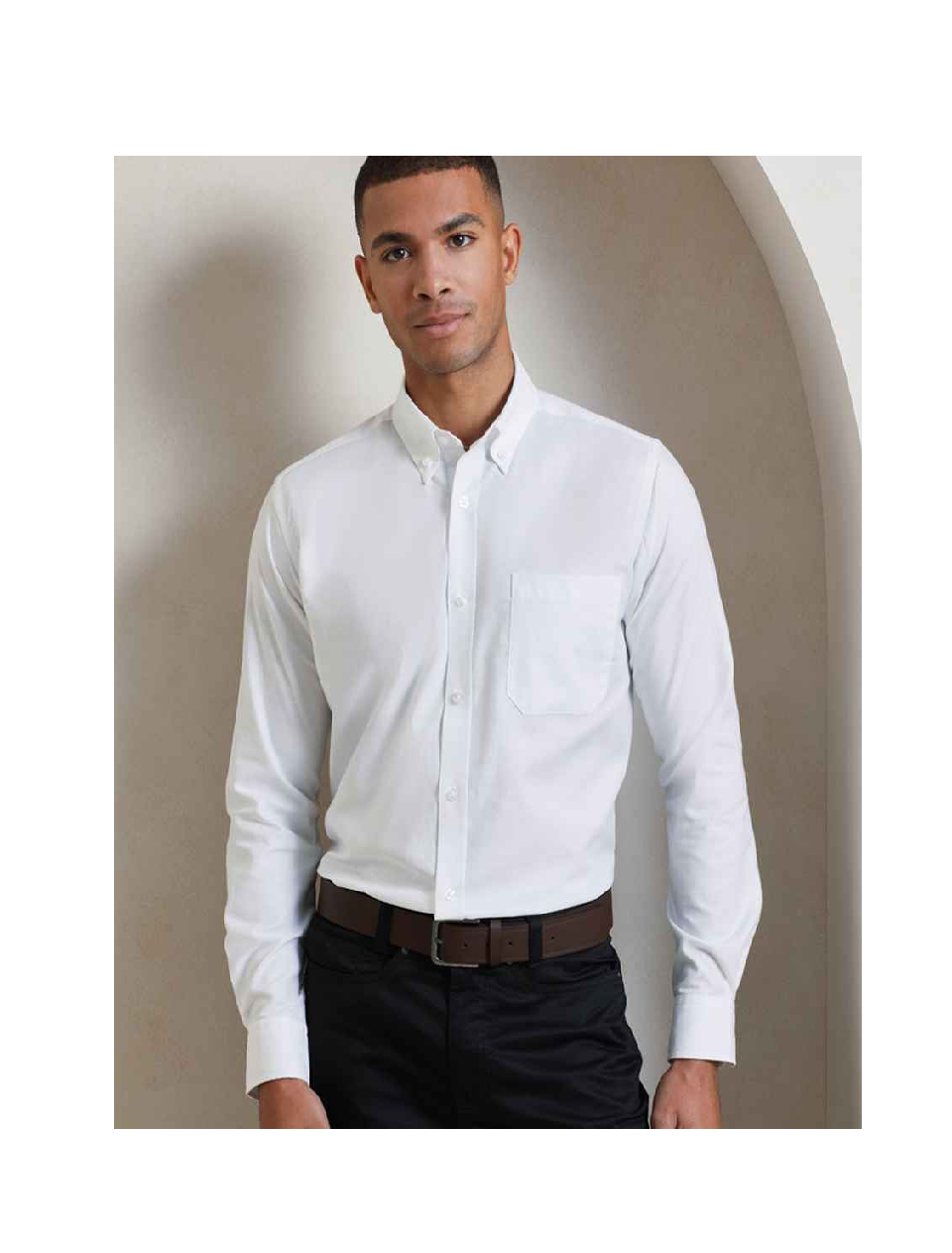 Premier Signature Men's Long Sleeve Oxford Shirt