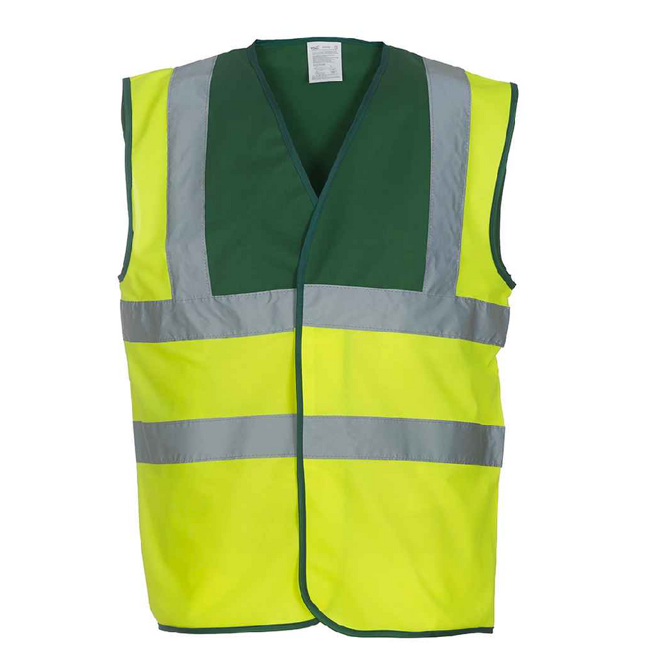 Yoko Hi Vis 2 Band And Braces Vest