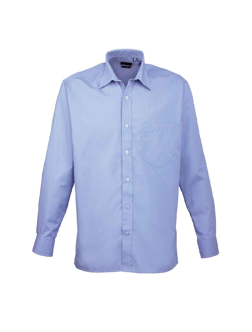 Premier Men's Long Sleeve Poplin Shirt