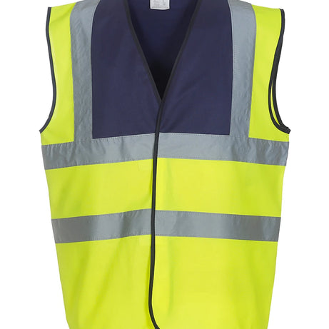 Yoko Hi Vis 2 Band And Braces Vest
