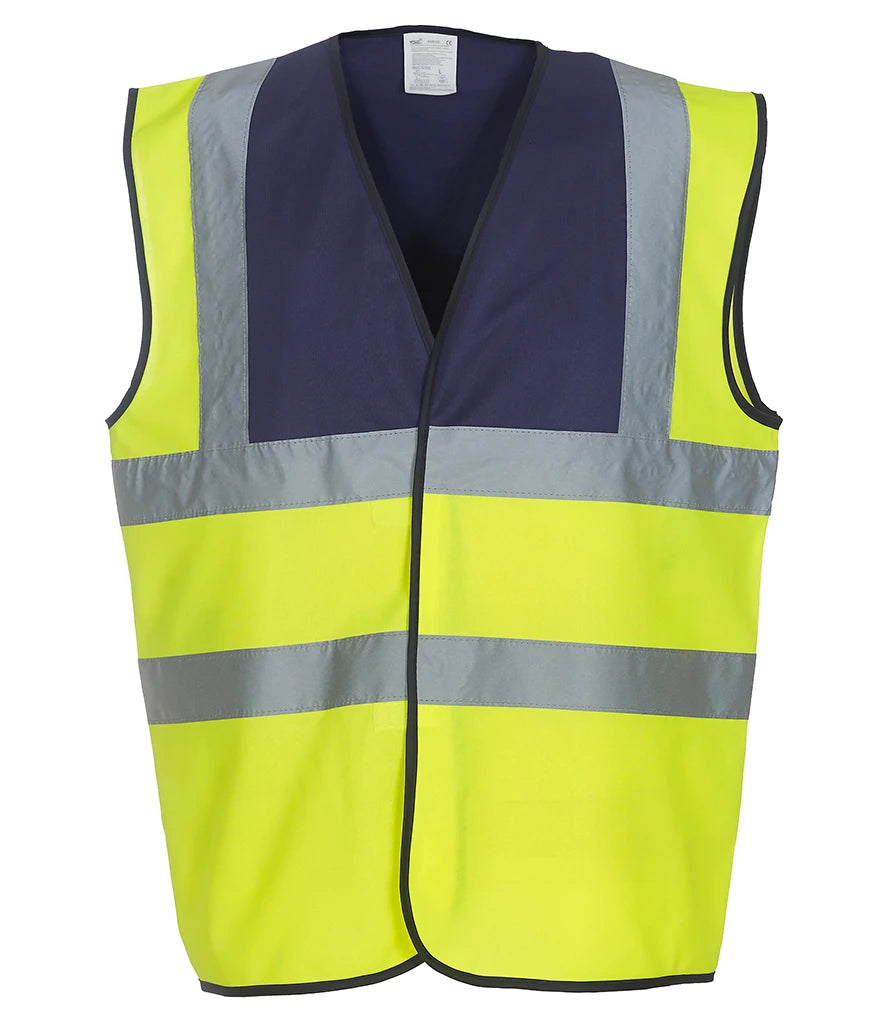 Yoko Hi Vis 2 Band And Braces Vest
