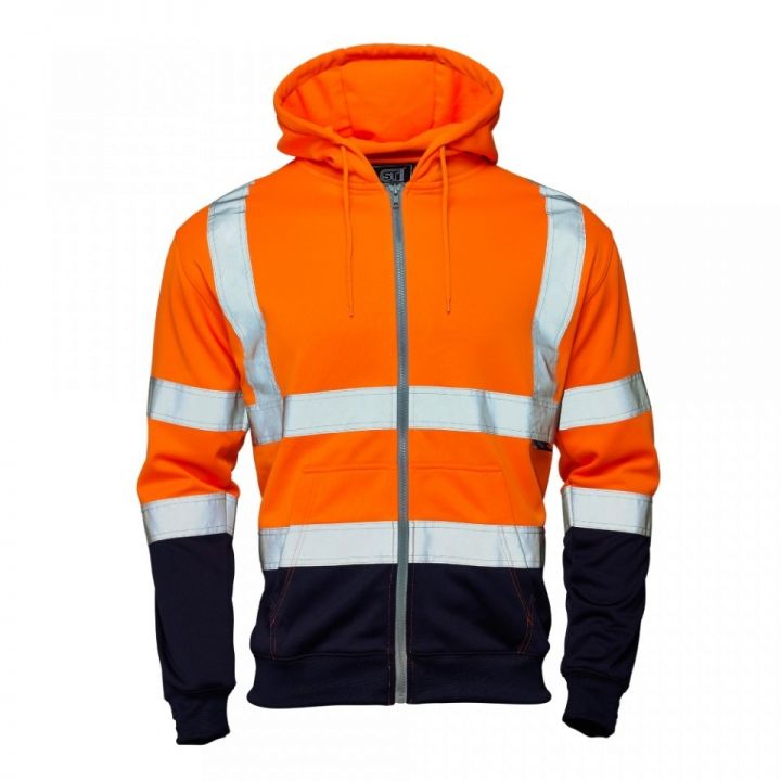supertouch-hi-vis-2-tone-hoodie-318-orange